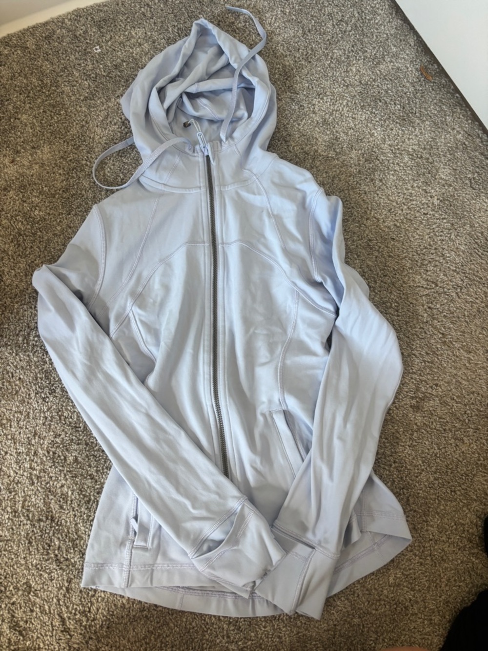 Lulu define jacket- periwinkle
